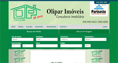 Desktop Screenshot of oliparimoveis.com.br